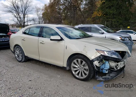 2014 Lincoln Mks z USA, uszkodzony, nr VIN 1LNHL9DK9EG601878